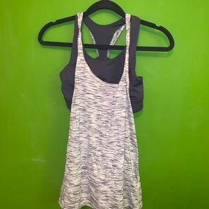 Lululemon tank with bra NWOT